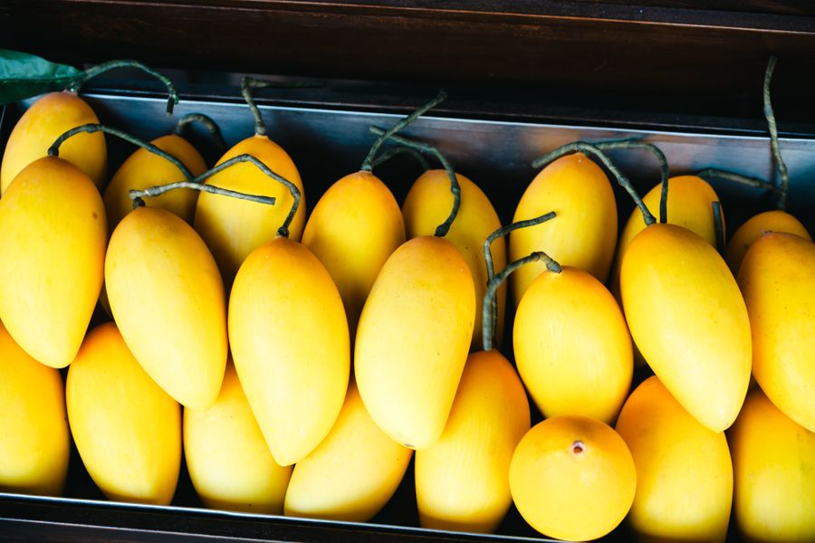 Yellow mangoes